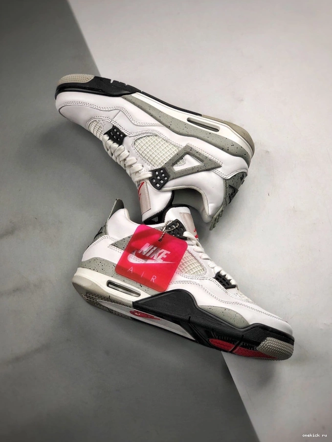 Rep Onekick 4 Cement (nike) OG Air White Jordan 840606-192 0717